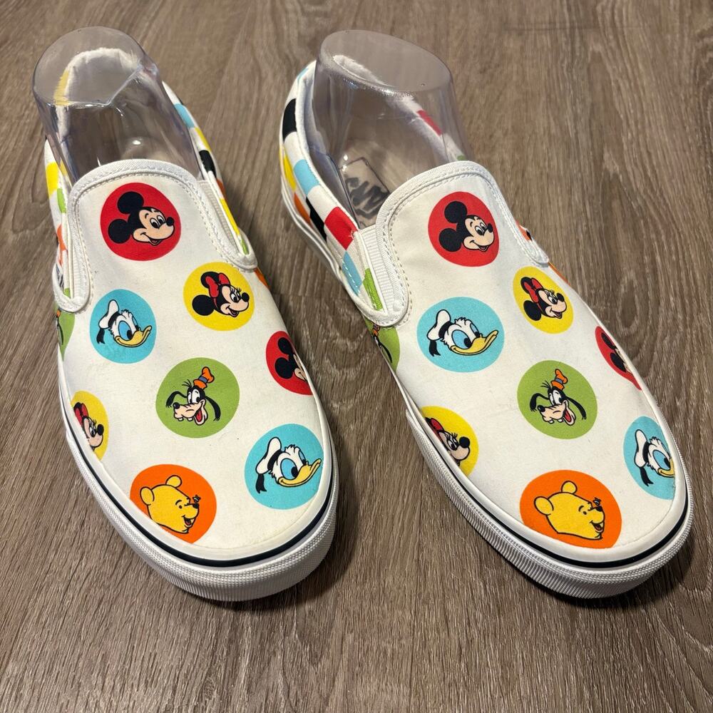 Vans × Disney 50th Anniversary Mickey Button Slip-On
M’s 9 W’s 10.5 NWOB 721356